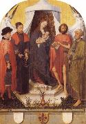 Roger Van Der Weyden, Madonna with Four Saints